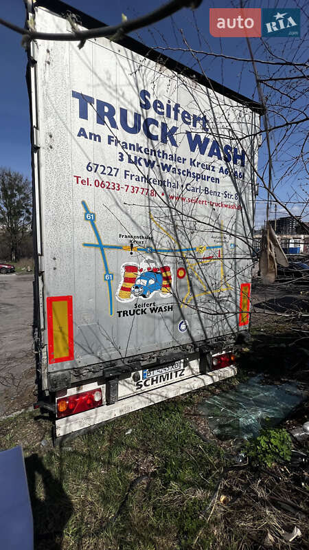 Тентованный борт (штора) - полуприцеп Schmitz Cargobull S01 2008 в Киеве