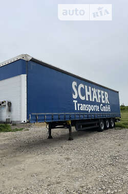 Тентованный борт (штора) - полуприцеп Schmitz Cargobull S01 2011 в Залещиках