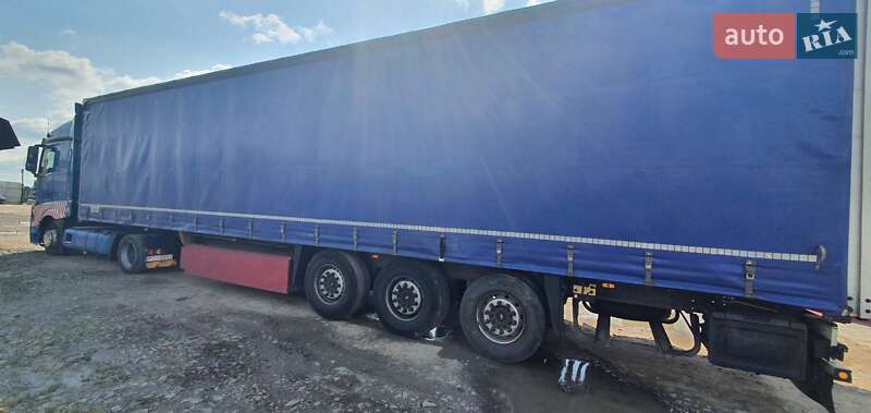 Тентованный борт (штора) - полуприцеп Schmitz Cargobull S01 2007 в Виннице