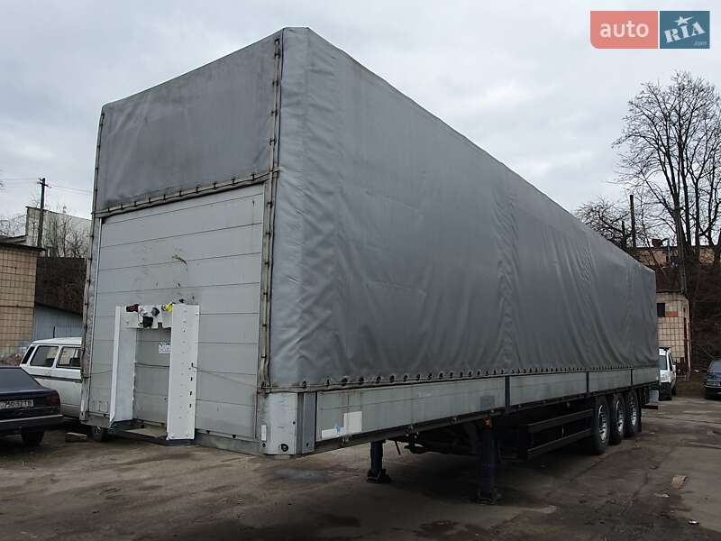 Тентованный борт (штора) - полуприцеп Schmitz Cargobull S01 2004 в Ровно