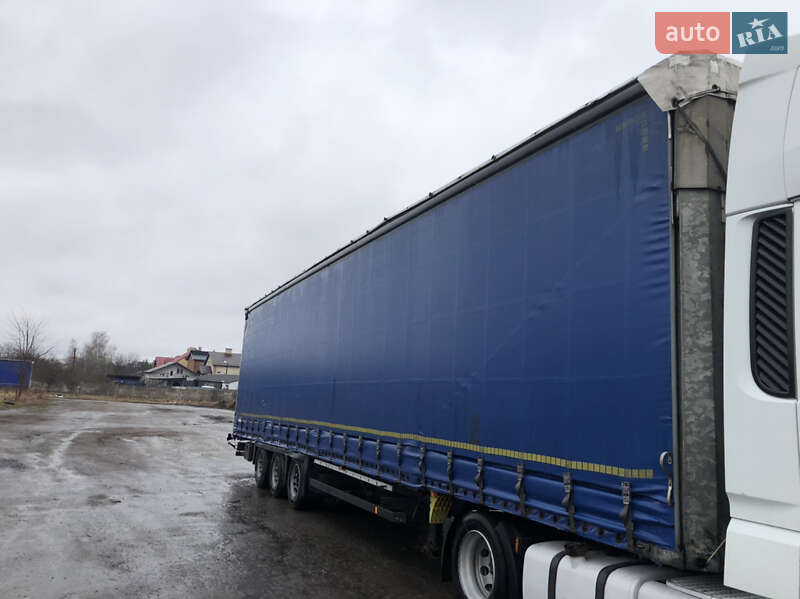 Тентованный борт (штора) - полуприцеп Schmitz Cargobull S01 2012 в Шептицькому