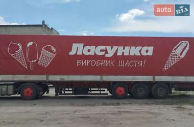 Тентований борт (штора) - напівпричіп Schmitz Cargobull S01 2003 в 