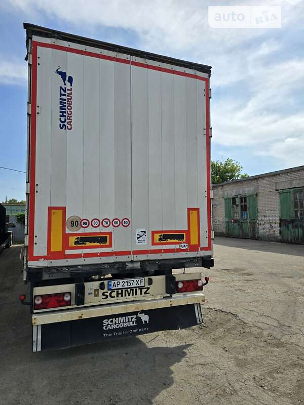 Тентованный борт (штора) - полуприцеп Schmitz Cargobull S01 2011 в 