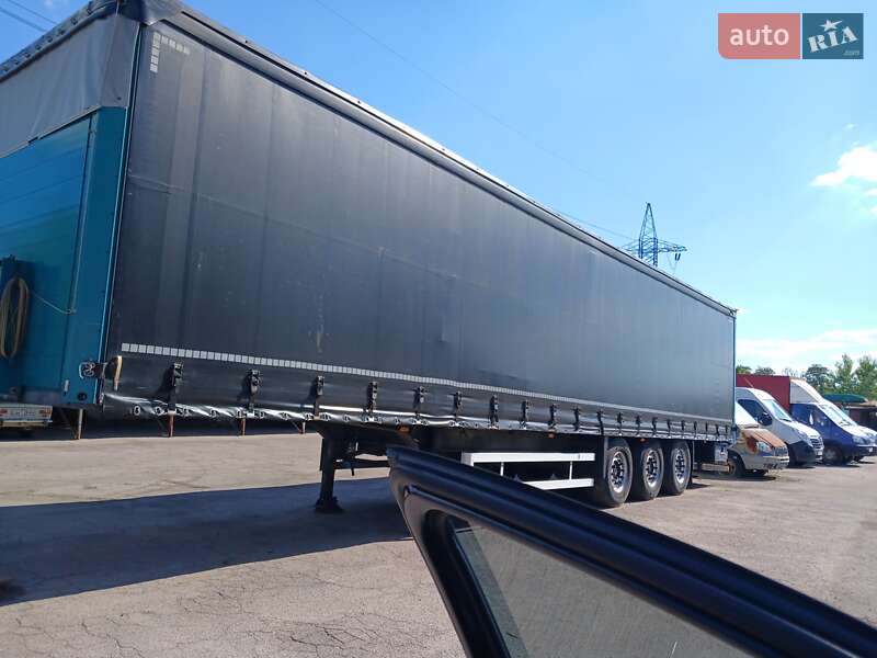Тентованный борт (штора) - полуприцеп Schmitz Cargobull S01 2008 в 