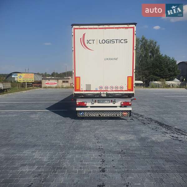 Бортовой полуприцеп Schmitz Cargobull S01 2007 в Львове