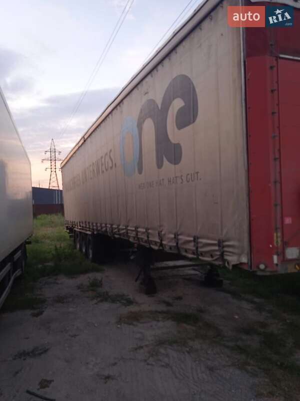 Тентованный борт (штора) - полуприцеп Schmitz Cargobull S01 1999 в Днепре