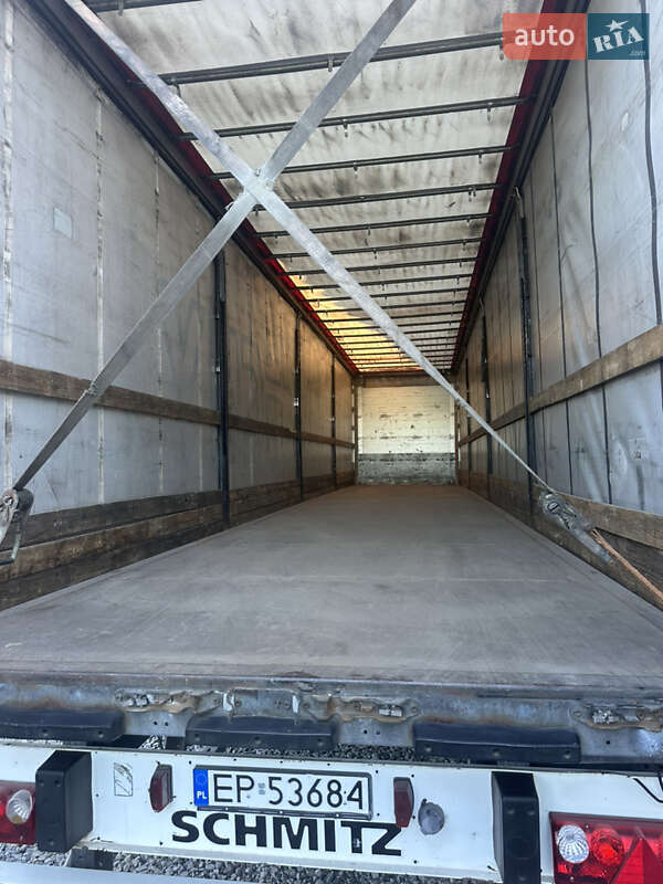 Тентований борт (штора) - напівпричіп Schmitz Cargobull S01 2005 в Хмельницькому