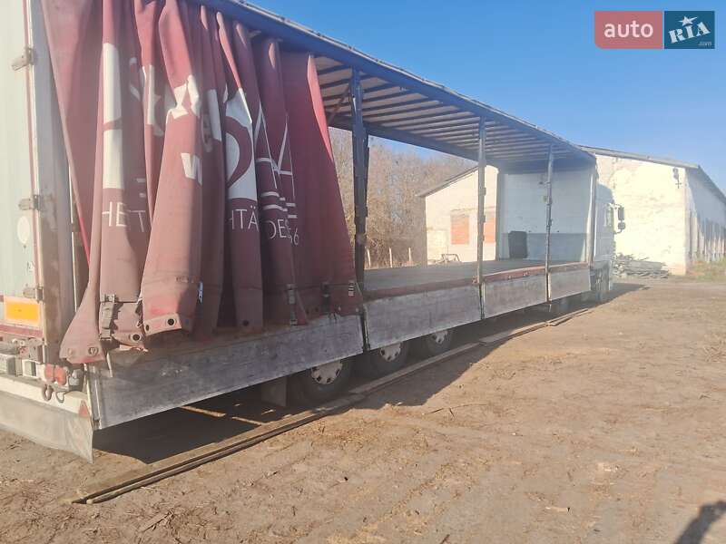 Тентованный борт (штора) - полуприцеп Schmitz Cargobull S01 2001 в Смеле