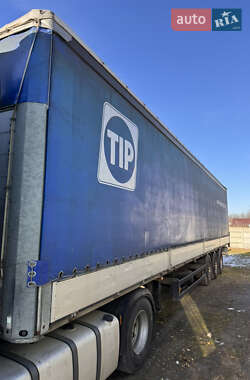 Тентованный борт (штора) - полуприцеп Schmitz Cargobull S01 2007 в 