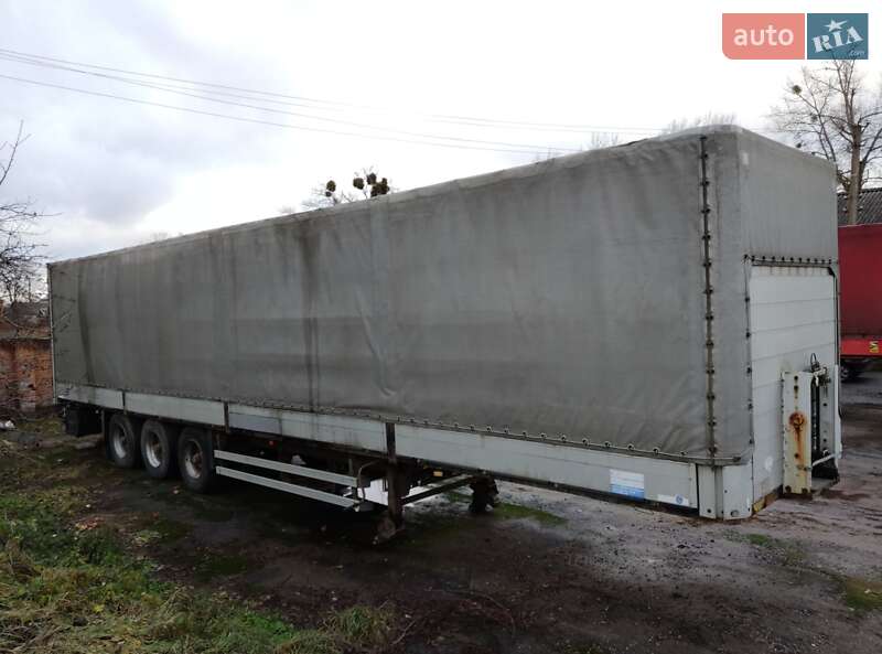 Тентованный борт (штора) - полуприцеп Schmitz Cargobull S01 2000 в Хмельницком
