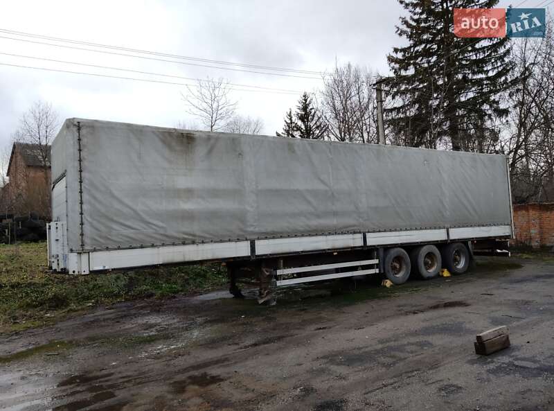 Тентованный борт (штора) - полуприцеп Schmitz Cargobull S01 2000 в 