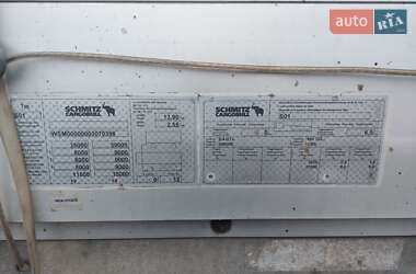 Тентованный борт (штора) - полуприцеп Schmitz Cargobull S01 2008 в Ужгороде