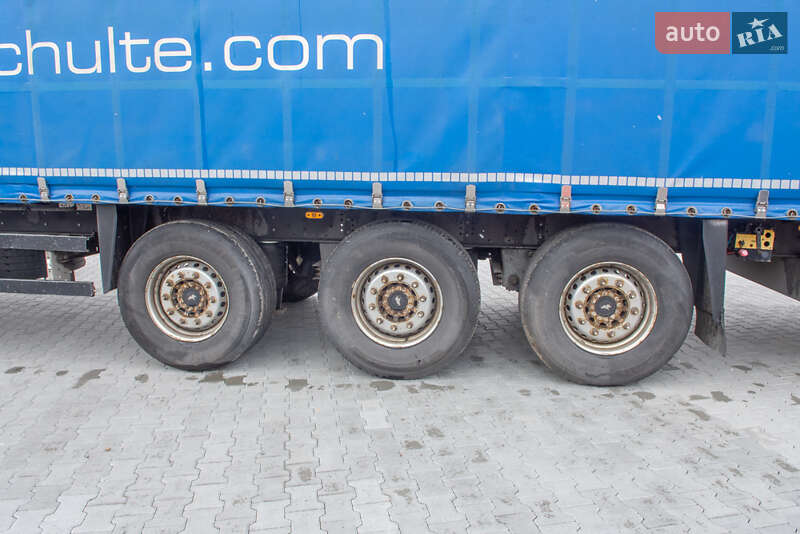 Тентований борт (штора) - напівпричіп Schmitz Cargobull S01 2006 в Житомирі