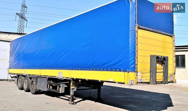 Тентованный борт (штора) - полуприцеп Schmitz Cargobull S01 2004 в Днепре