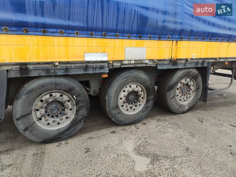 Тентованный борт (штора) - полуприцеп Schmitz Cargobull S01 2004 в Днепре