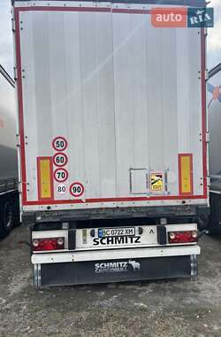 Тентованный борт (штора) - полуприцеп Schmitz Cargobull S01 2011 в 