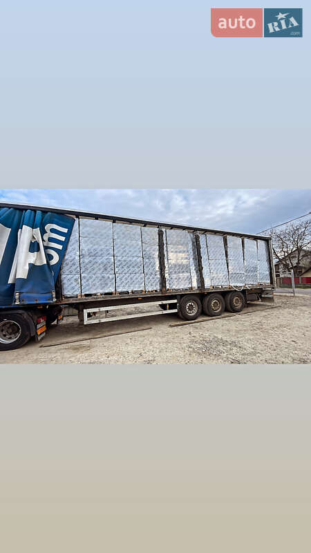 Тентованный борт (штора) - полуприцеп Schmitz Cargobull S01 2005 в Глыбокой
