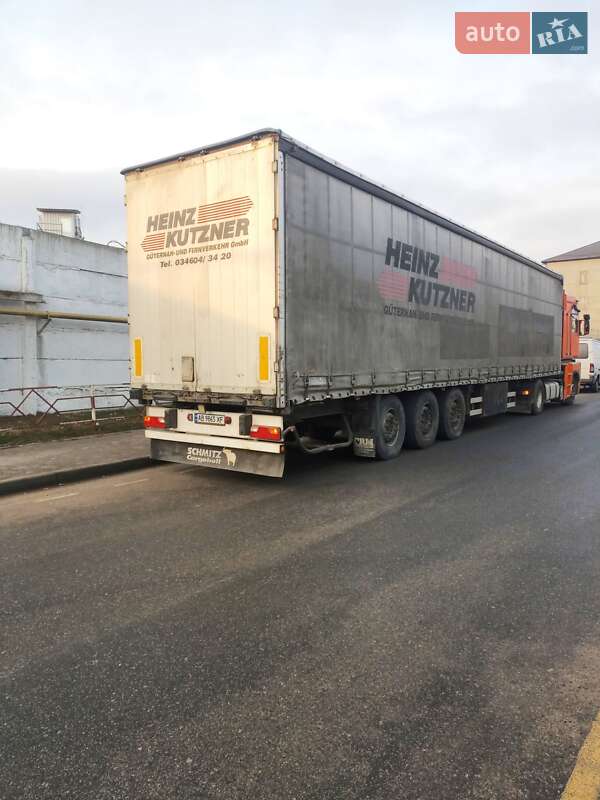 Тентований борт (штора) - напівпричіп Schmitz Cargobull S01 2004 в Калинівці