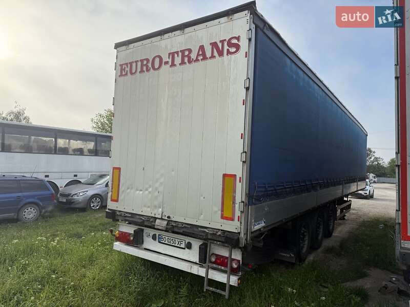 Тентованный борт (штора) - полуприцеп Schmitz Cargobull S01 2007 в Тернополе