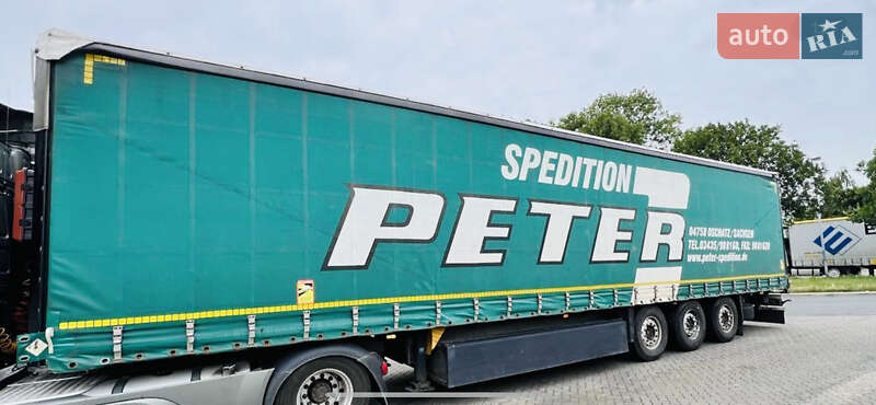 Тентованный борт (штора) - полуприцеп Schmitz Cargobull S01 2010 в Луцке