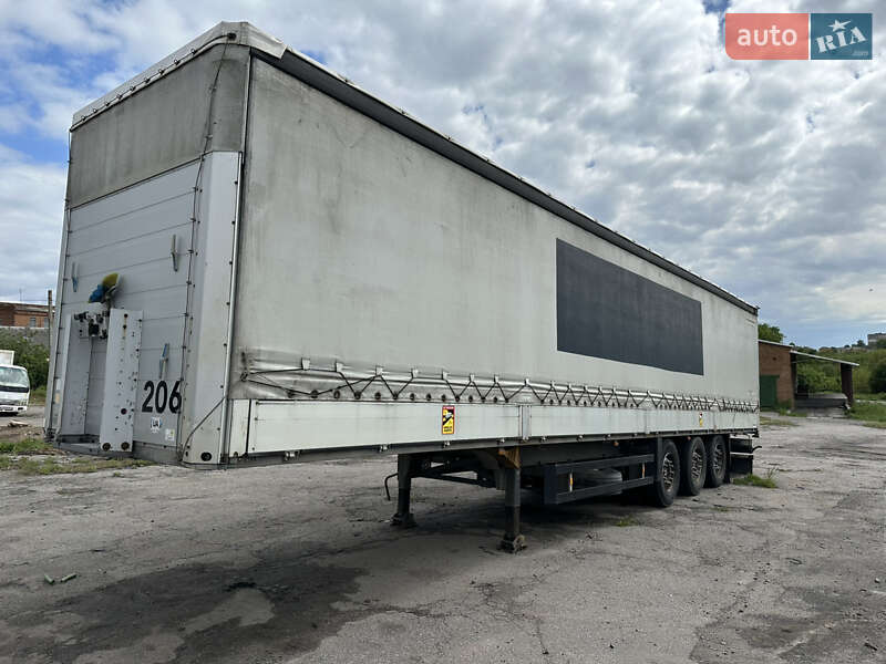 Тентованный борт (штора) - полуприцеп Schmitz Cargobull S01 2008 в Виннице