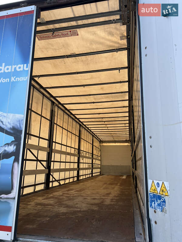 Тентований борт (штора) - напівпричіп Schmitz Cargobull S01 2011 в Вінниці