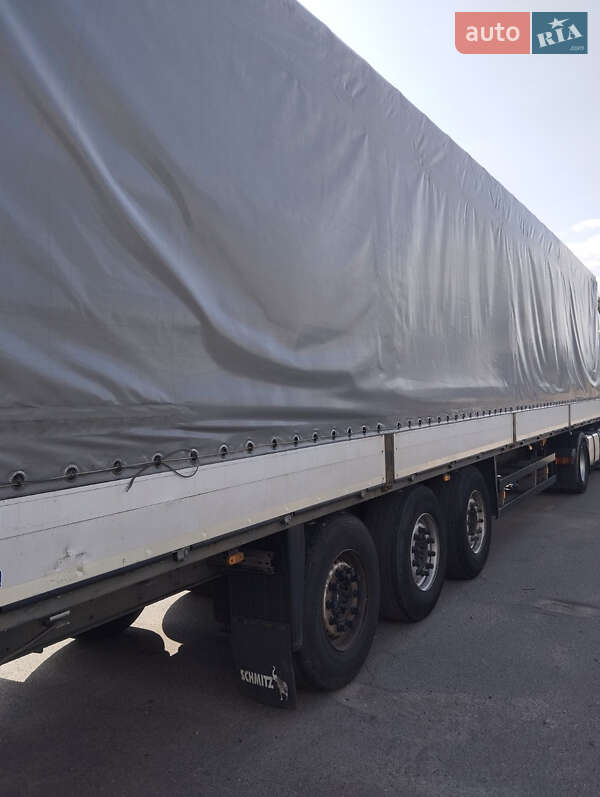 Тентованный борт (штора) - полуприцеп Schmitz Cargobull S01 2012 в Киеве