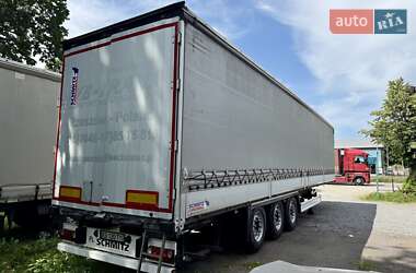 Тентованный борт (штора) - полуприцеп Schmitz Cargobull S01 2013 в 