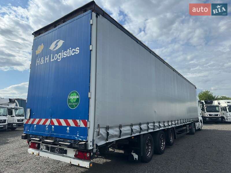 Тентований борт (штора) - напівпричіп Schmitz Cargobull S01 2007 в Луцьку