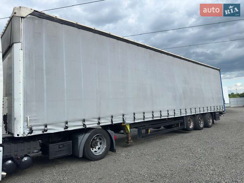 Тентований борт (штора) - напівпричіп Schmitz Cargobull S01 2007 в Луцьку