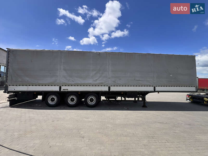 Тентований борт (штора) - напівпричіп Schmitz Cargobull S01 2011 в Тячеві