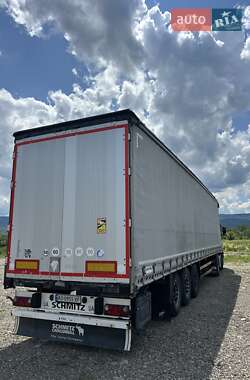 Тентованный борт (штора) - полуприцеп Schmitz Cargobull S01 2011 в 