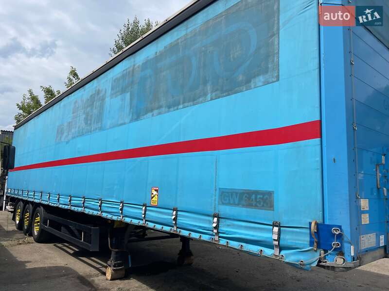 Тентованный борт (штора) - полуприцеп Schmitz Cargobull S01 2012 в Буче
