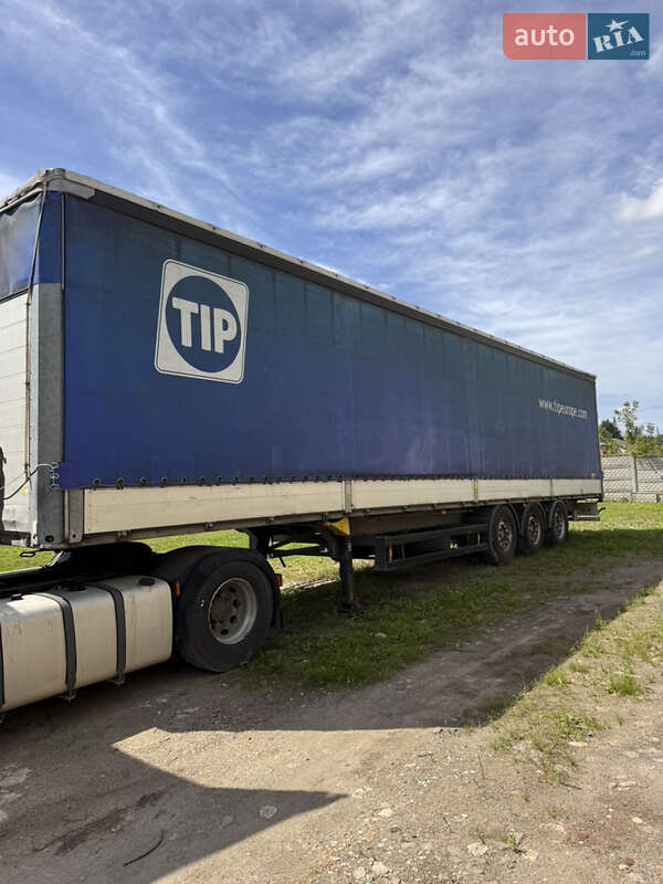 Тентованный борт (штора) - полуприцеп Schmitz Cargobull S01 2007 в 