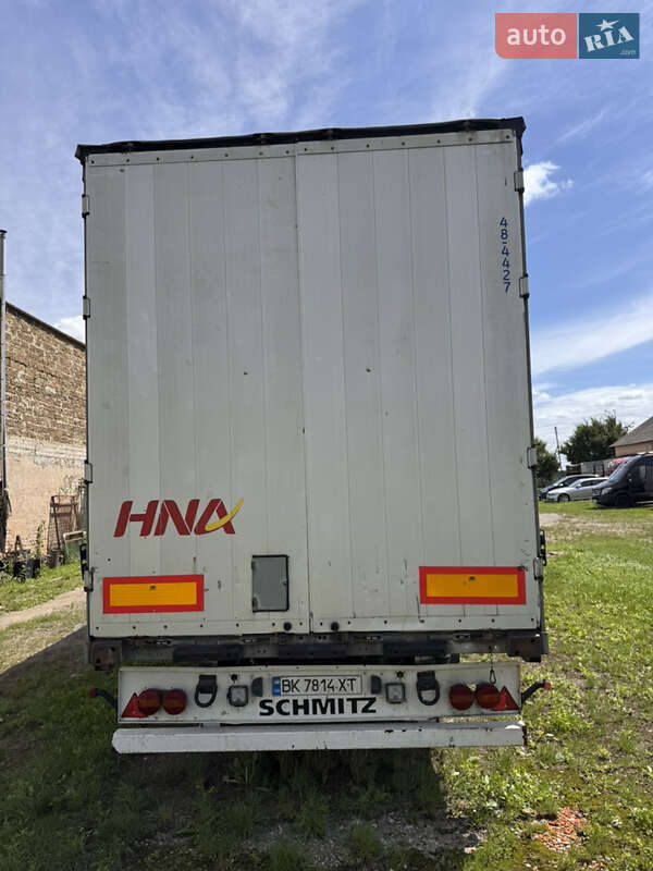 Тентованный борт (штора) - полуприцеп Schmitz Cargobull S01 2007 в Здолбунове