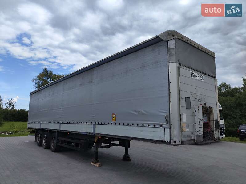 Бортовий напівпричіп Schmitz Cargobull S01 2008 в Городку