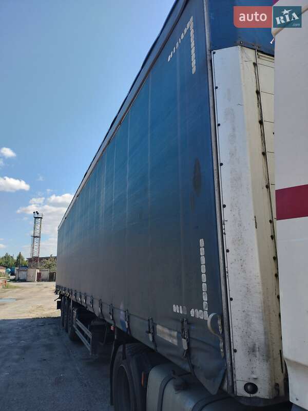 Тентованный борт (штора) - полуприцеп Schmitz Cargobull S01 2003 в Виннице