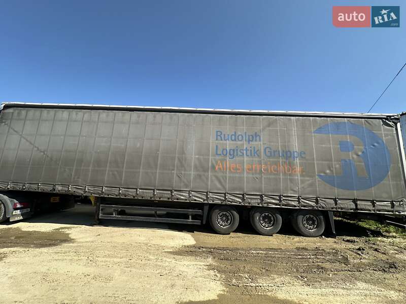 Тентованный борт (штора) - полуприцеп Schmitz Cargobull S01 2006 в Ковеле
