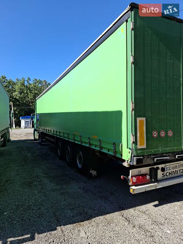 Тентований борт (штора) - напівпричіп Schmitz Cargobull S01 2008 в Сокирянах