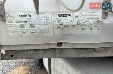 Тентованный борт (штора) - полуприцеп Schmitz Cargobull S01 2008 в 