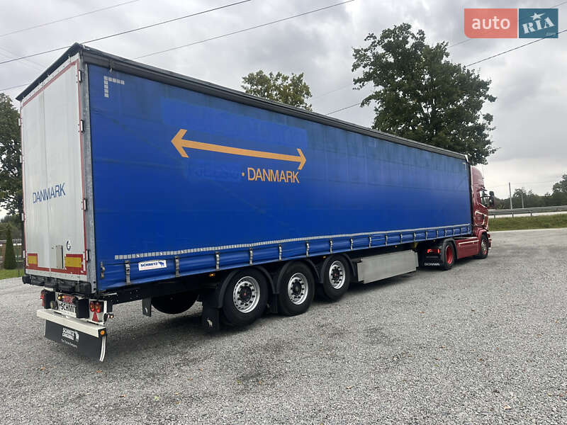 Тентованный борт (штора) - полуприцеп Schmitz Cargobull S01 2015 в Житомире