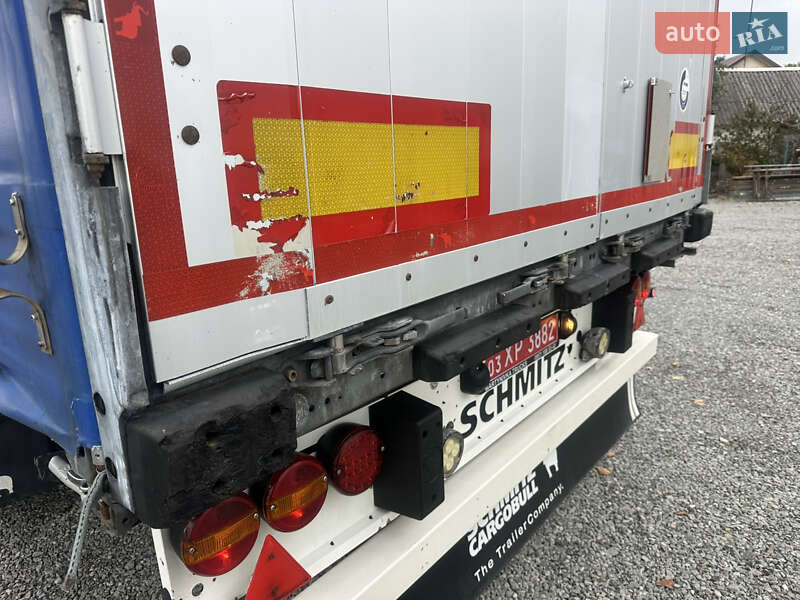 Тентованный борт (штора) - полуприцеп Schmitz Cargobull S01 2015 в Житомире