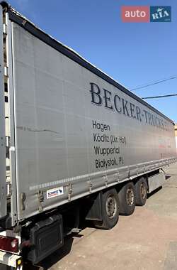 Тентованный борт (штора) - полуприцеп Schmitz Cargobull S01 2012 в 