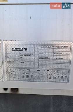 Тентованный борт (штора) - полуприцеп Schmitz Cargobull S01 2012 в 