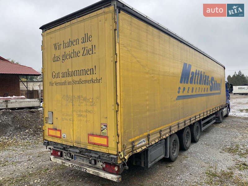 Тентований борт (штора) - напівпричіп Schmitz Cargobull S01 2010 в Болехові фото 4 Тентований борт (штора) - напівпричіп Schmitz Cargobull S01 2010 в Болехові