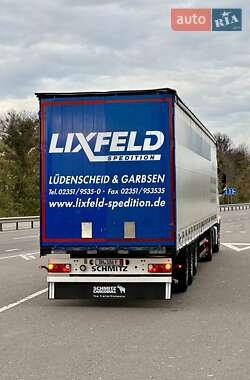 Тентований борт (штора) - напівпричіп Schmitz Cargobull S01 2016 в Бродах