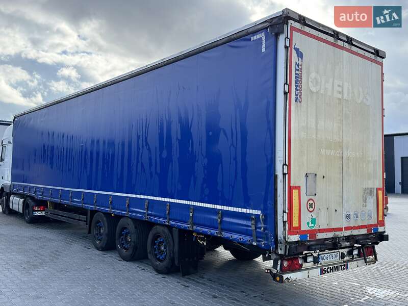 Тентованный борт (штора) - полуприцеп Schmitz Cargobull S01 2007 в Ужгороде