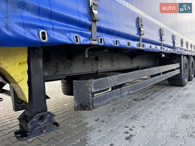 Тентованный борт (штора) - полуприцеп Schmitz Cargobull S01 2007 в Ужгороде