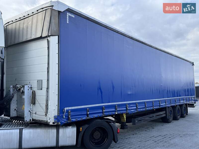 Тентованный борт (штора) - полуприцеп Schmitz Cargobull S01 2007 в Ужгороде