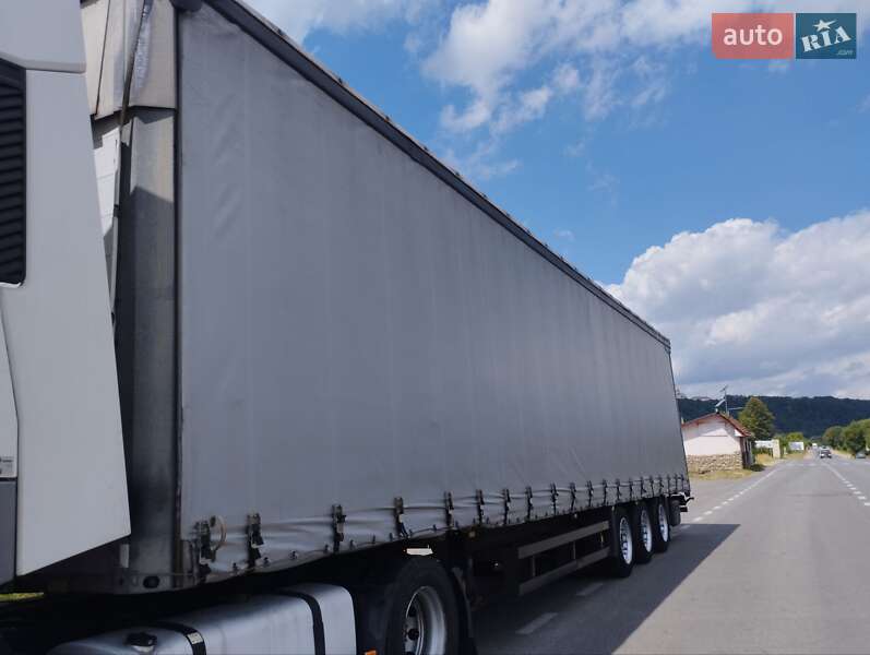 Тентованный борт (штора) - полуприцеп Schmitz Cargobull S01 2009 в Долине